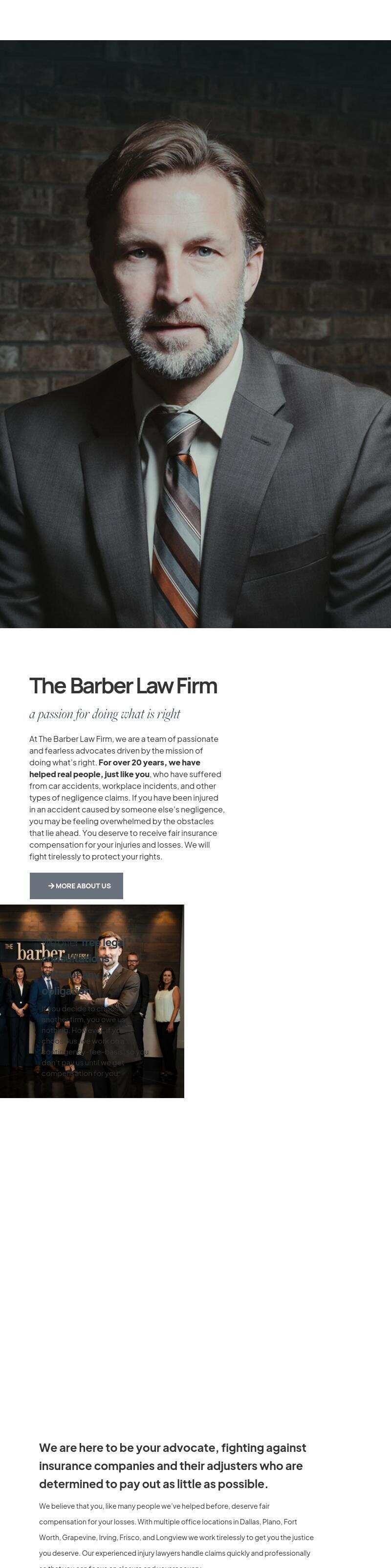 The Barber Law Firm - Plano TX Lawyers