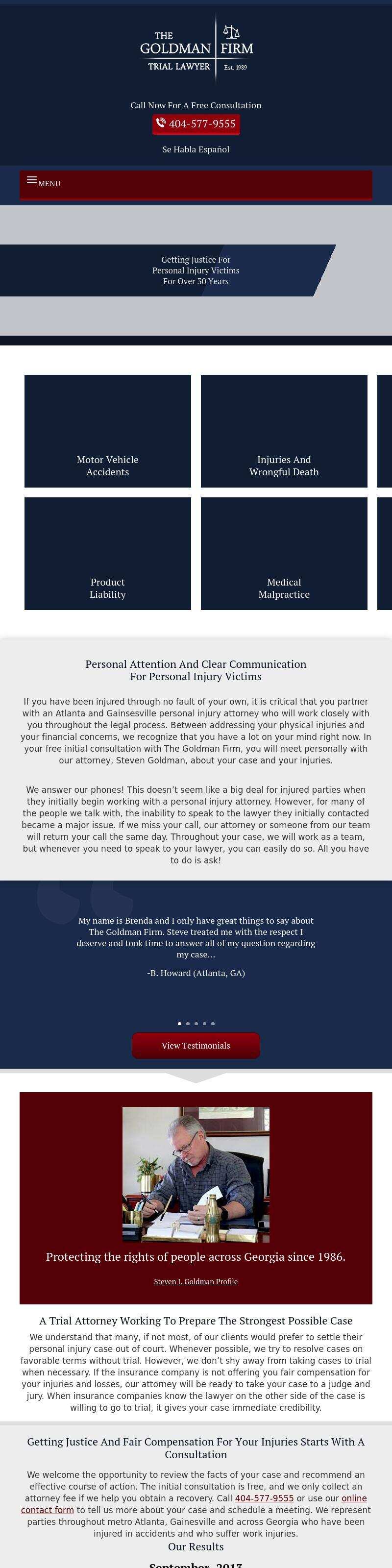 The Goldman Firm - Atlanta GA Lawyers