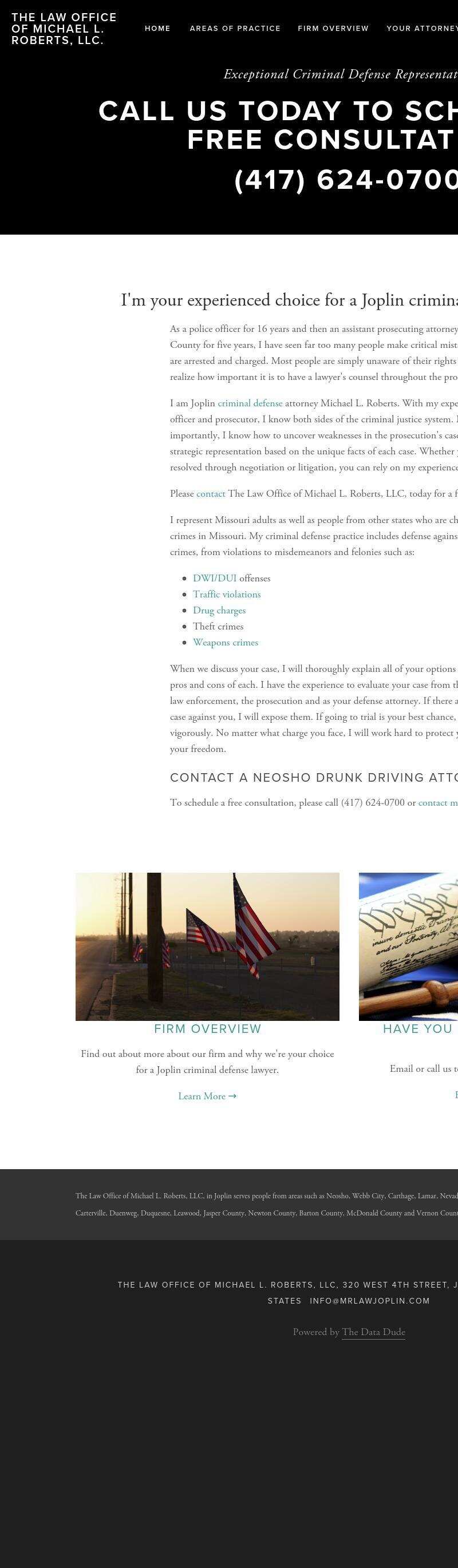 The Law Office of Michael L. Roberts, LLC - Joplin MO Lawyers